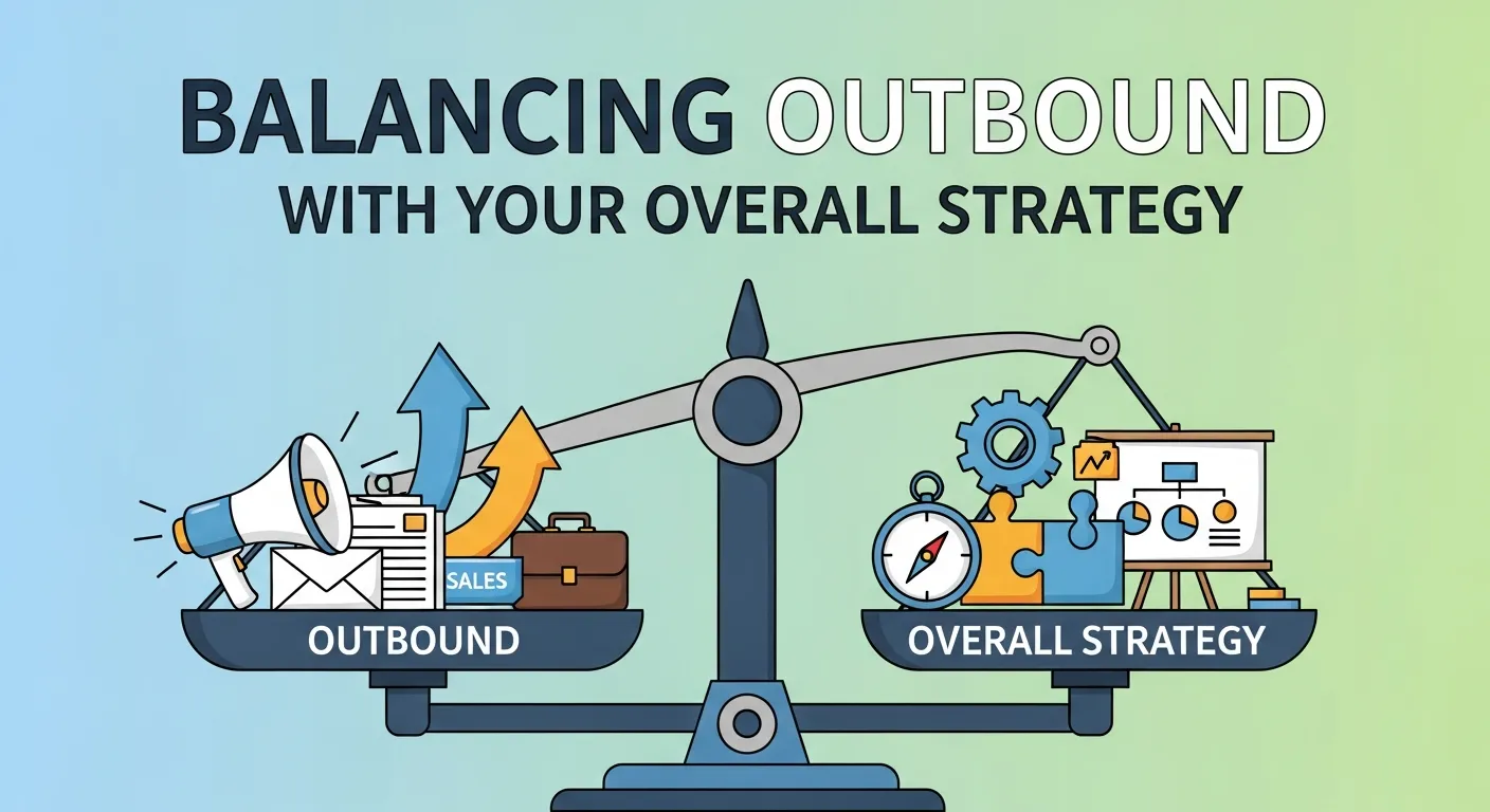Using outbound marketing alongside inbound strategies to create a balanced marketing ecosystem