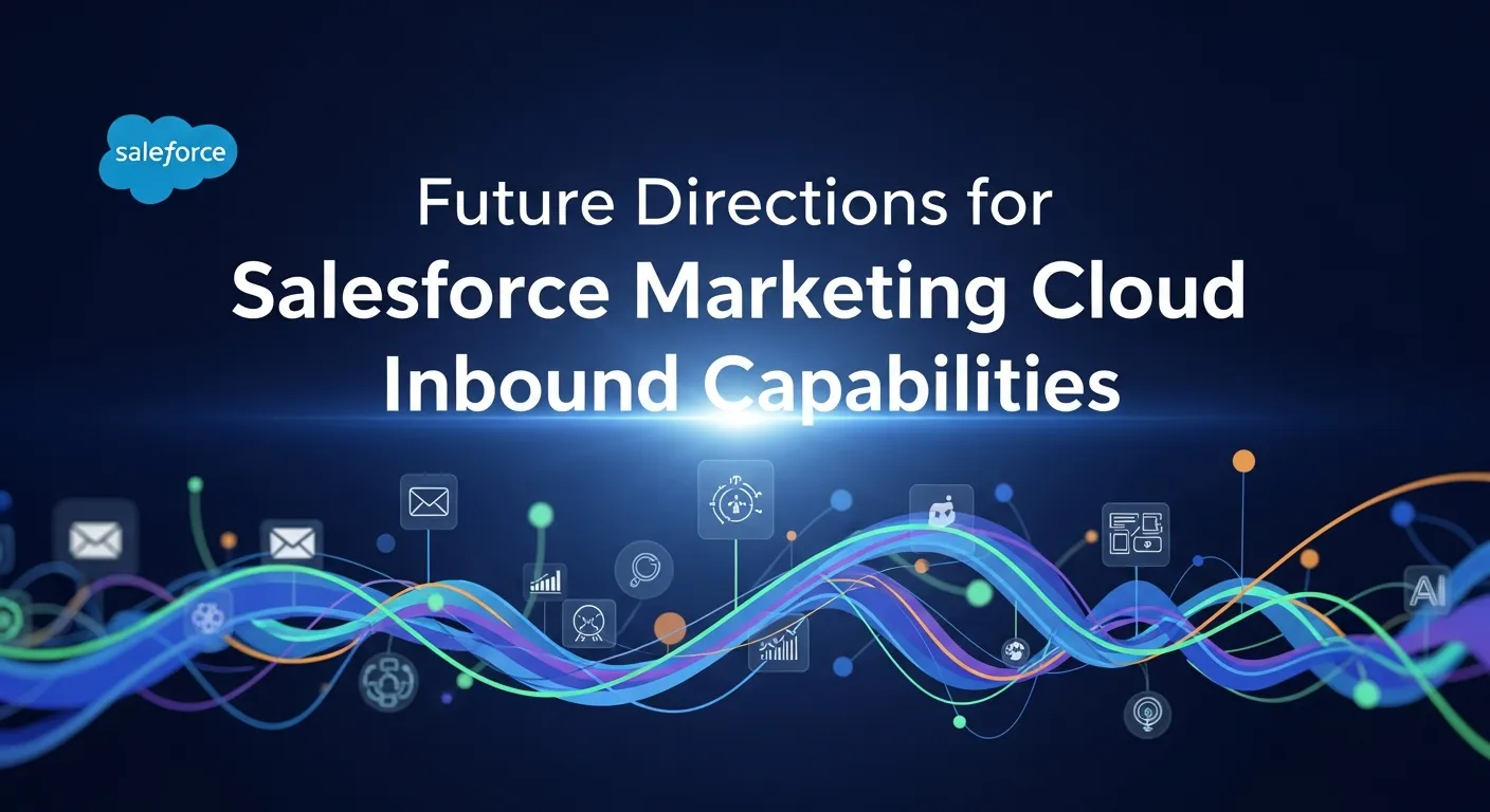 Future of Salesforce Marketing Cloud with Einstein AI and cross-channel automation for predictive inbound and outbound communication.