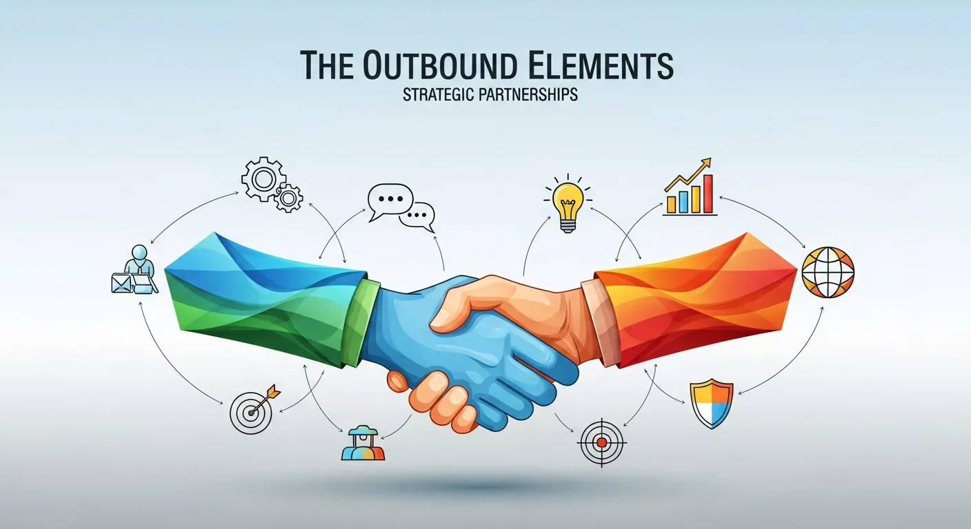 Brand marketing team forming outbound influencer partnerships through strategic collaboration and planning