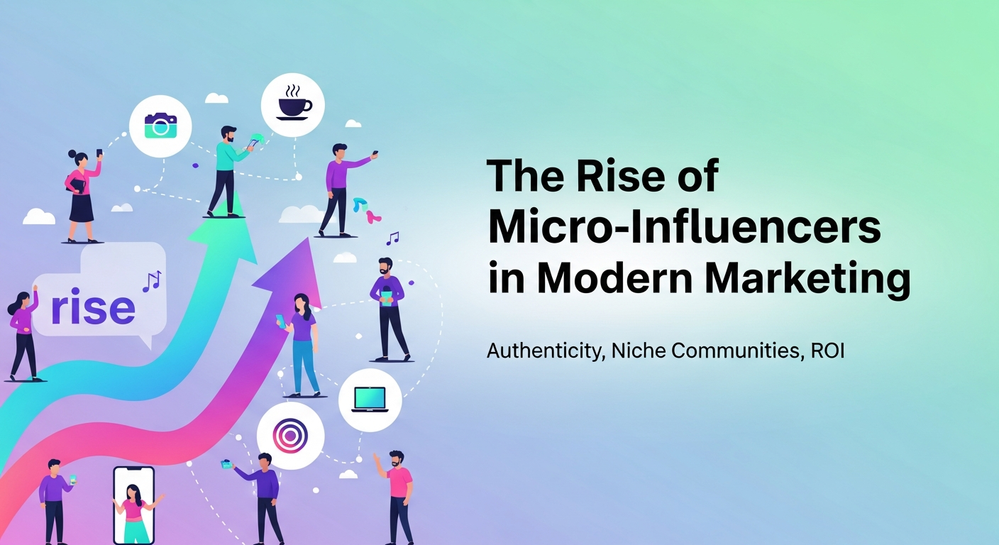 Micro-influencers building authentic relationships with niche audiences as part of a micro influencer marketing guide strategy