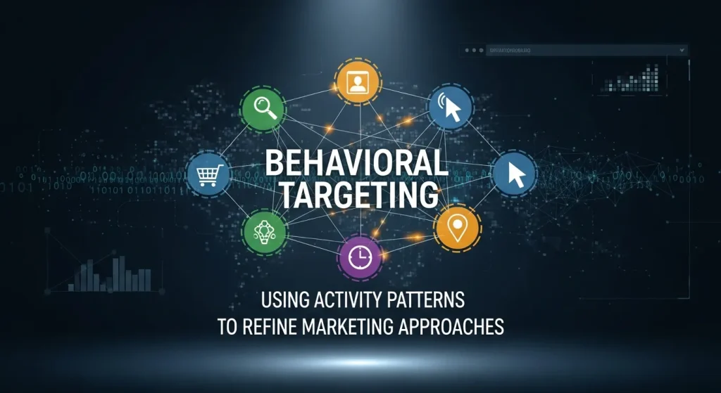 Behavioral targeting using customer activity patterns to optimize marketing strategies and improve audience engagement.