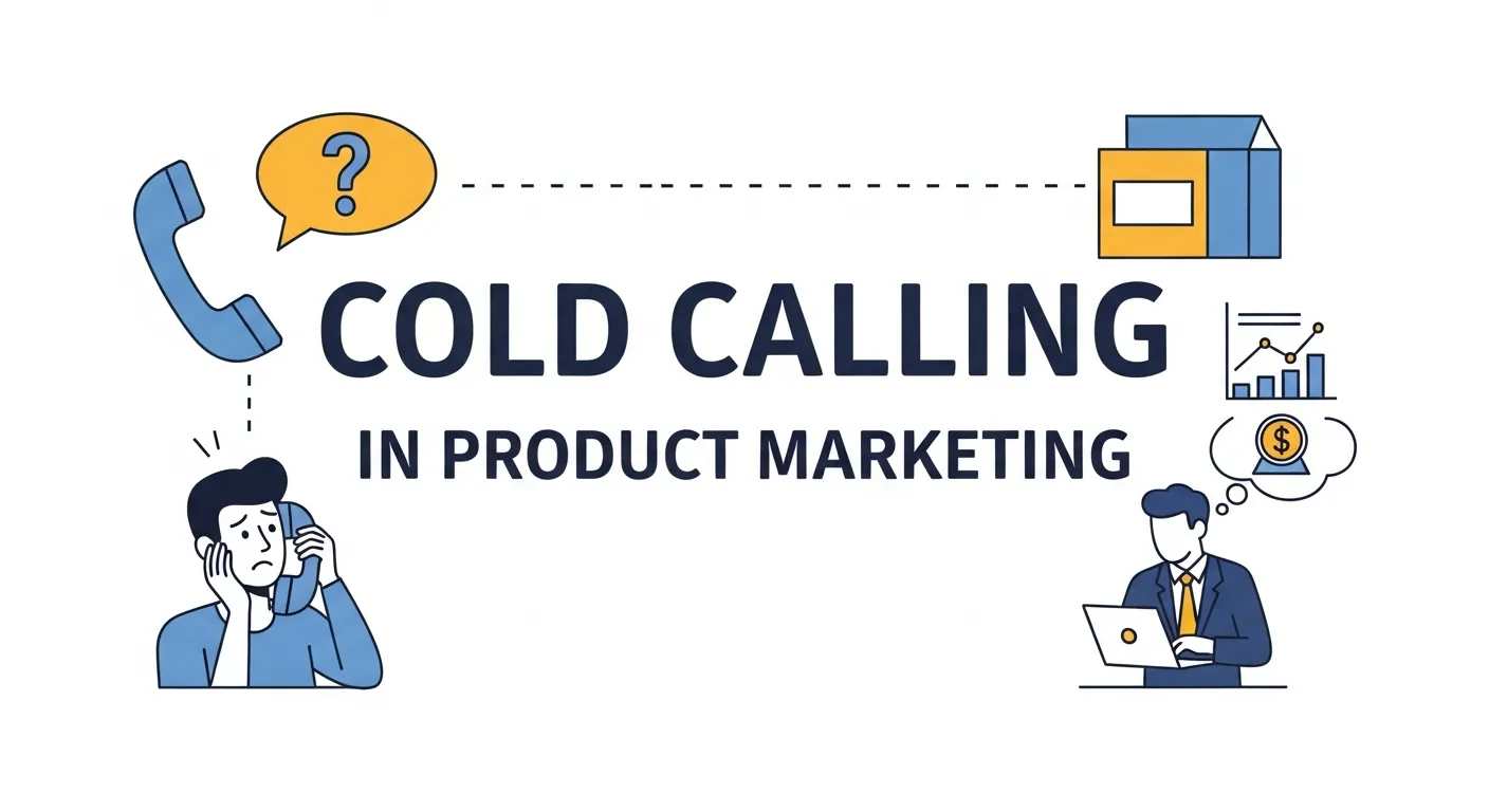 Marketing and sales team collaborating on cold calling strategy as part of integrated product marketing efforts