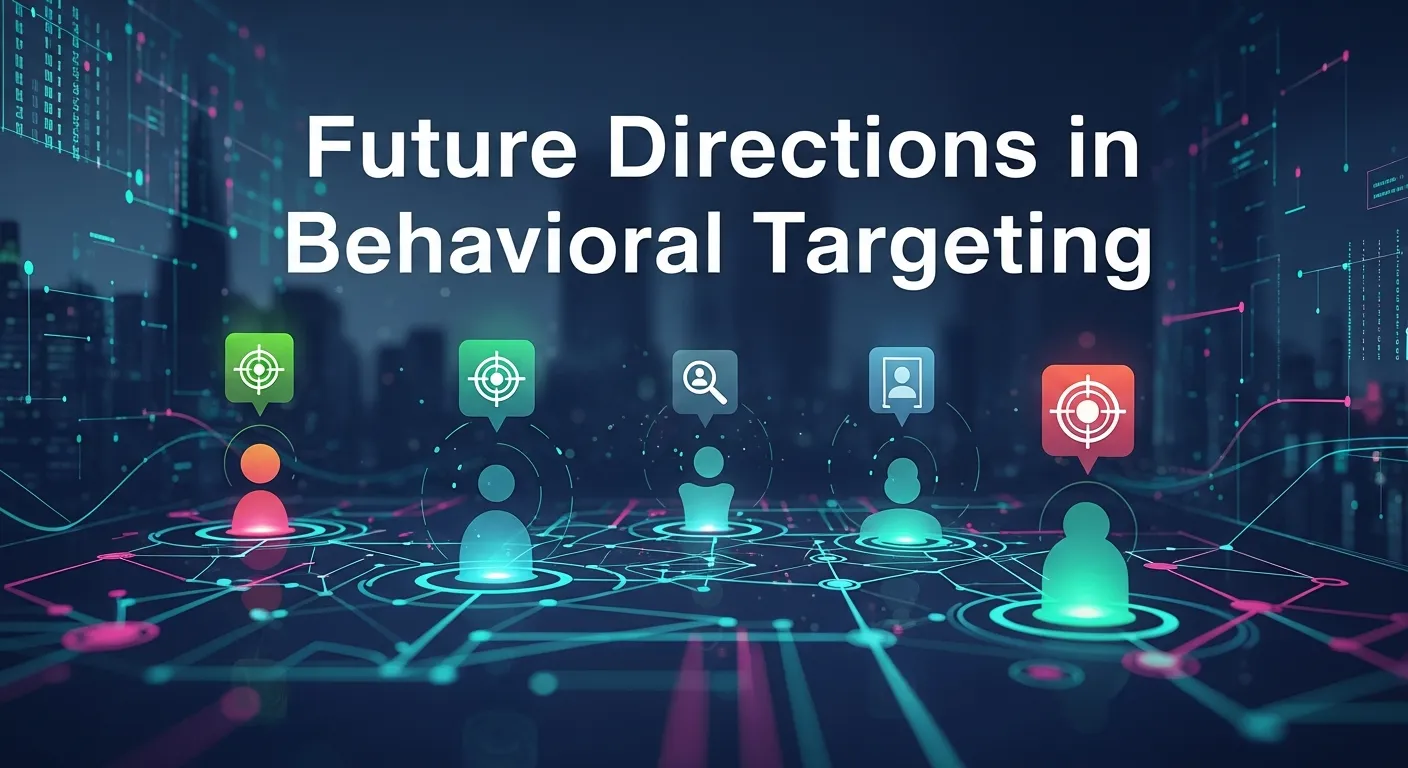 Future of behavioral targeting using AI, predictive scoring, cross-device tracking, and real-time decisioning to optimize customer journeys.