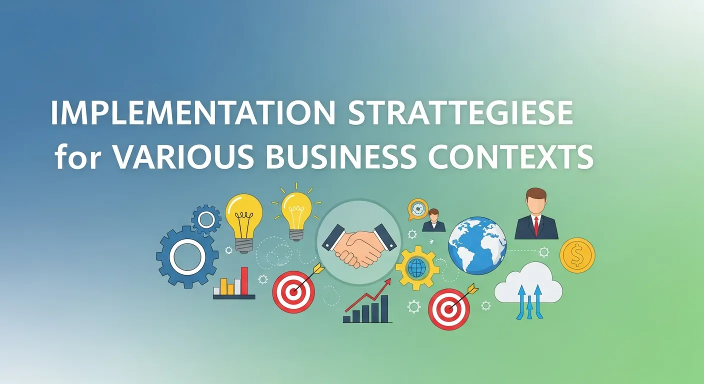 Implementation Strategies for Various Business Contexts