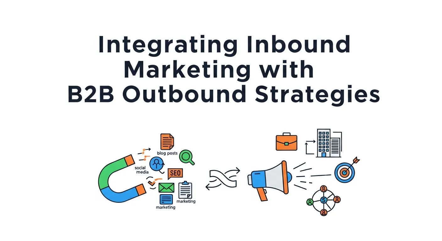 Integrating inbound marketing with B2B outbound strategies to improve marketing results