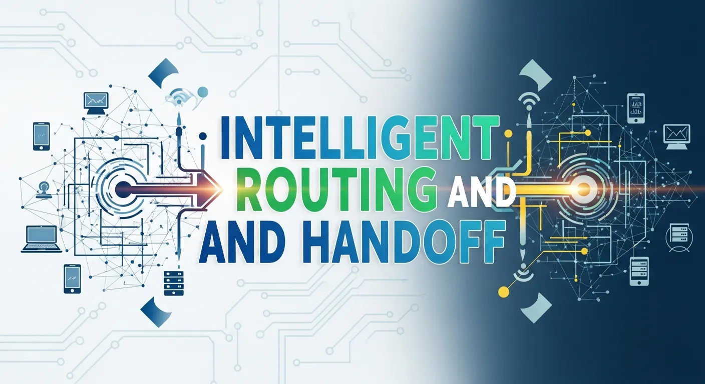 Smart chatbot system routing sales-ready and early-stage leads to appropriate sales or nurturing channels.