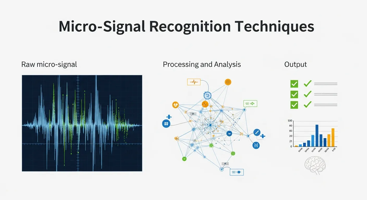 Marketing analytics dashboard detecting buyer micro-signals and intent patterns through predictive engagement data visualization.