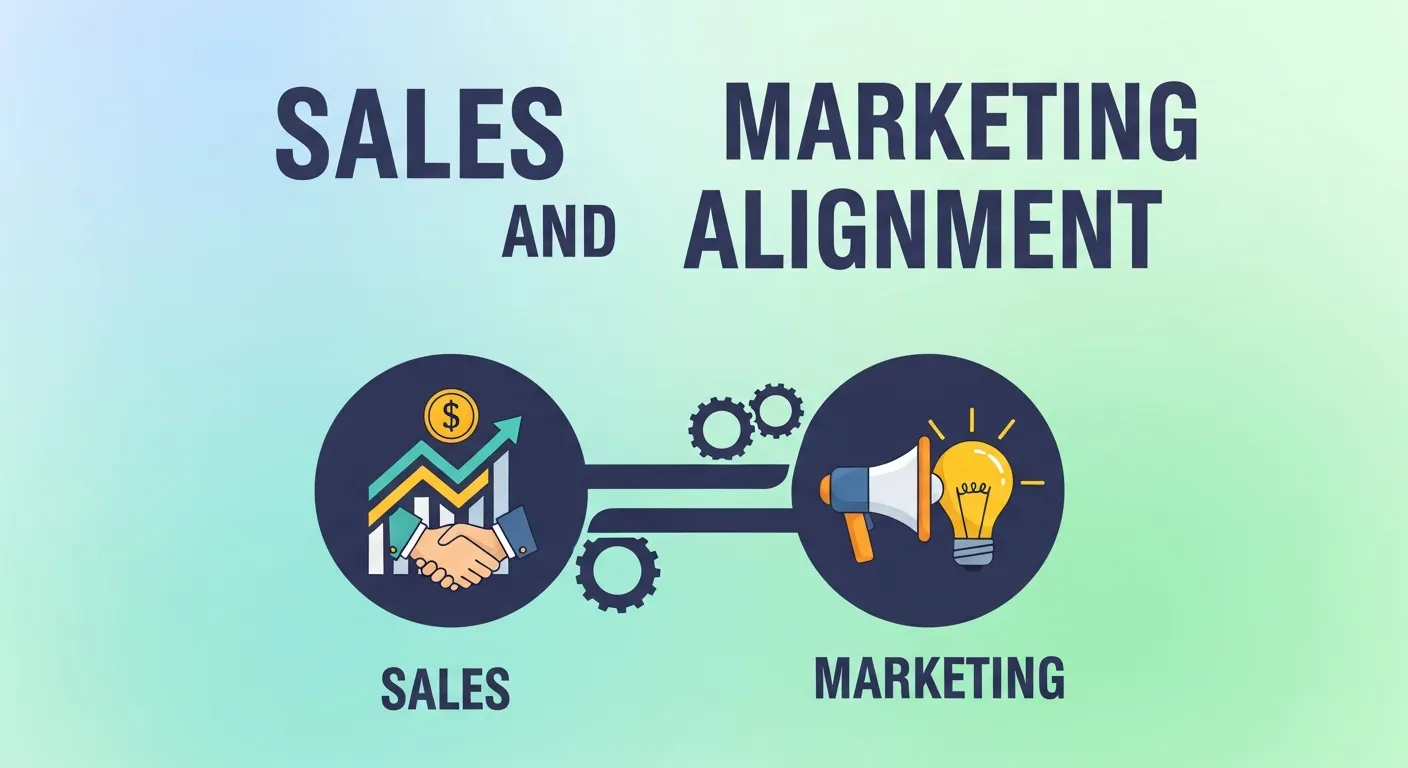 Sales and marketing teams collaborating on Account-Based Marketing strategies to align goals, data, and messaging.