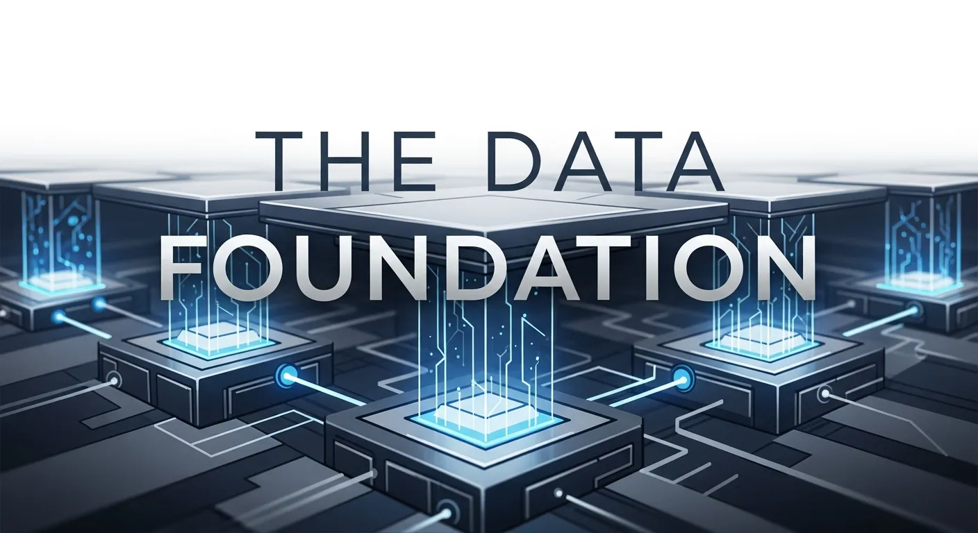 Diagram showing unified customer data across multiple channels, including structured and unstructured data, enabling consistent engagement.