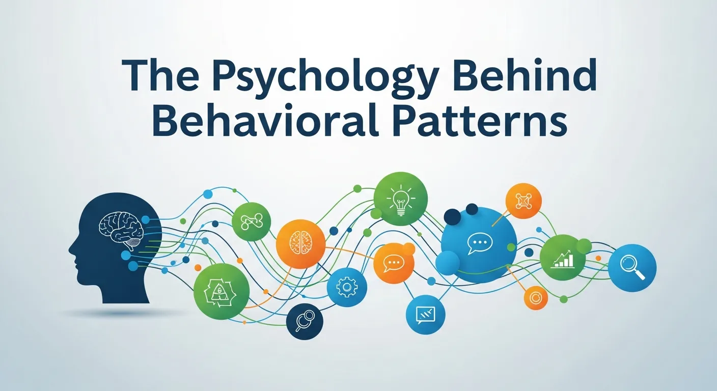 Illustration of consumer behavioral patterns showing interest development, research sequencing, and purchase timing for effective behavioral targeting