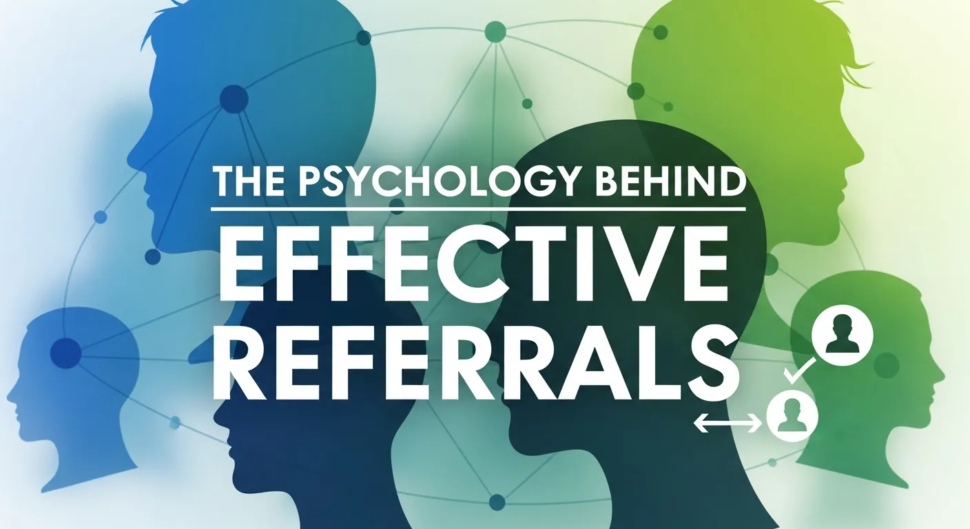 Illustration showing how social currency and reciprocity drive customer referrals and authentic word-of-mouth advocacy.