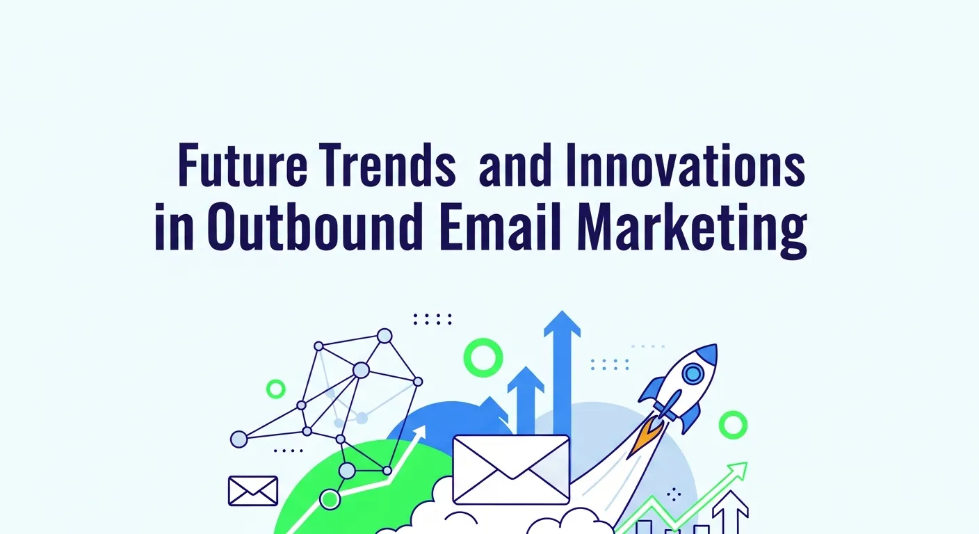 Future trends and innovations in outbound email marketing, highlighting emerging technologies, automation, and strategies for B2B growth