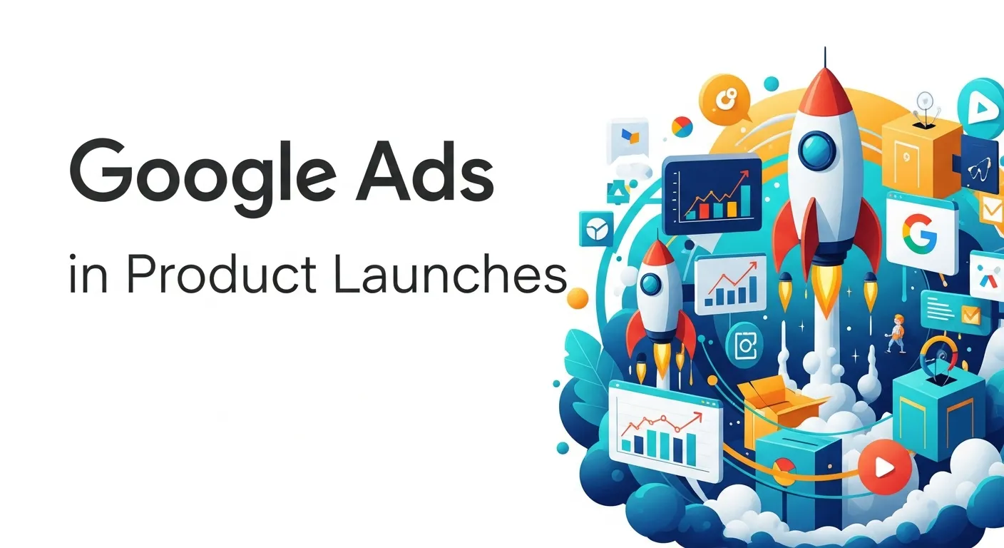 Marketing team running YouTube and display ad campaigns to promote a new product launch using Google Ads for maximum brand visibility
