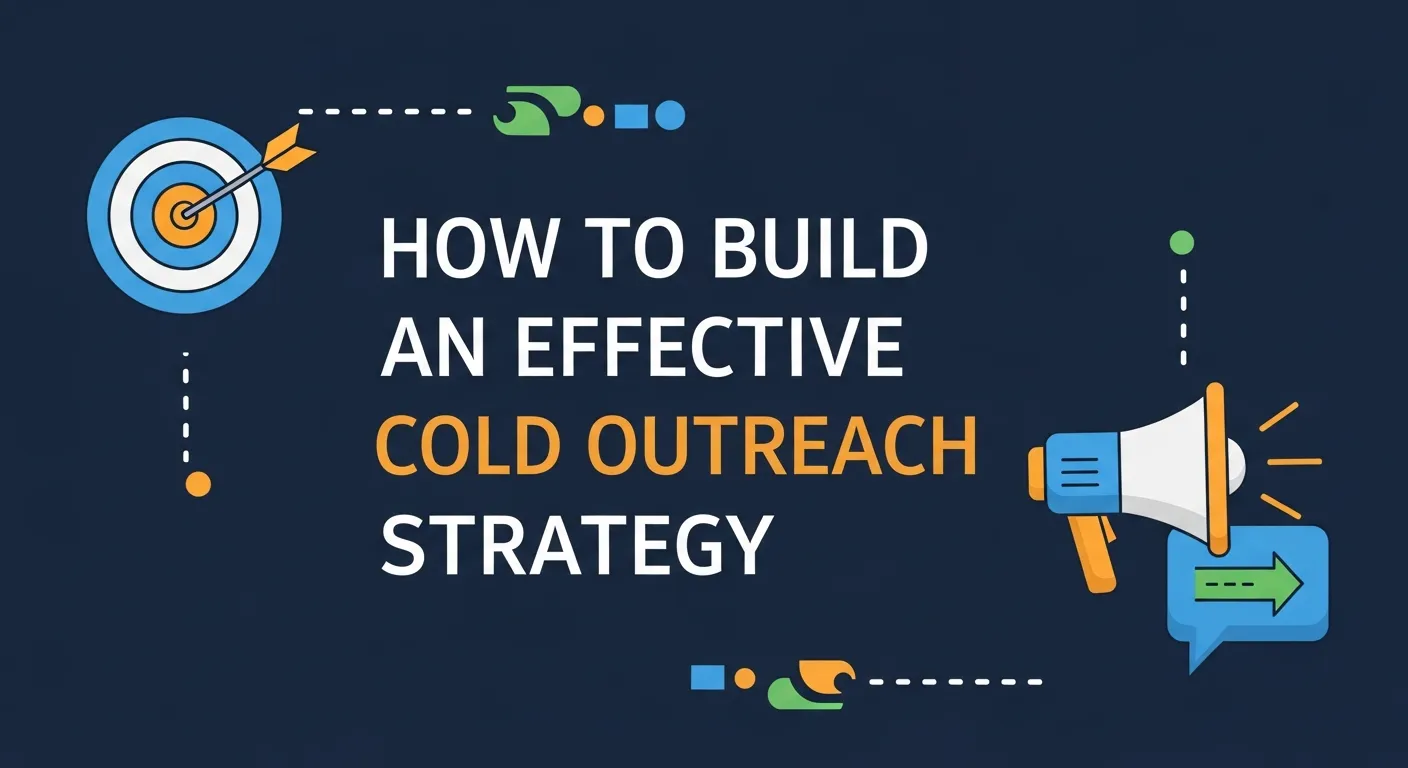 Marketer crafting high-converting cold outreach email templates as part of an outbound marketing campaign for e-commerce sales growth