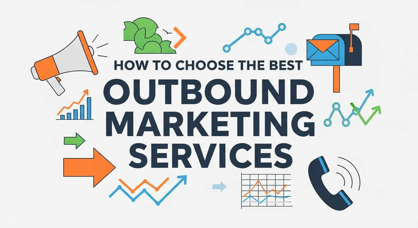 Guide to choosing the best outbound marketing services, highlighting strategies, tools, and tips for business growth