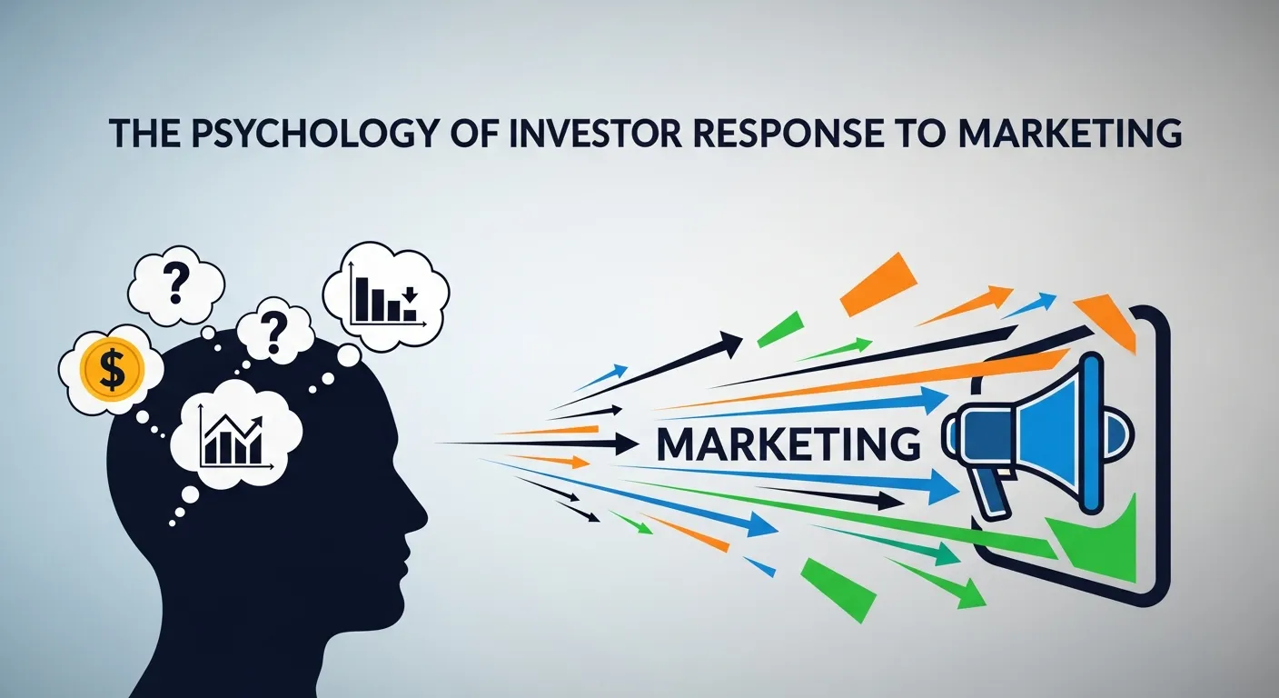 Investor confidence and psychology affected by marketing strategies and stock prices performance data visualization