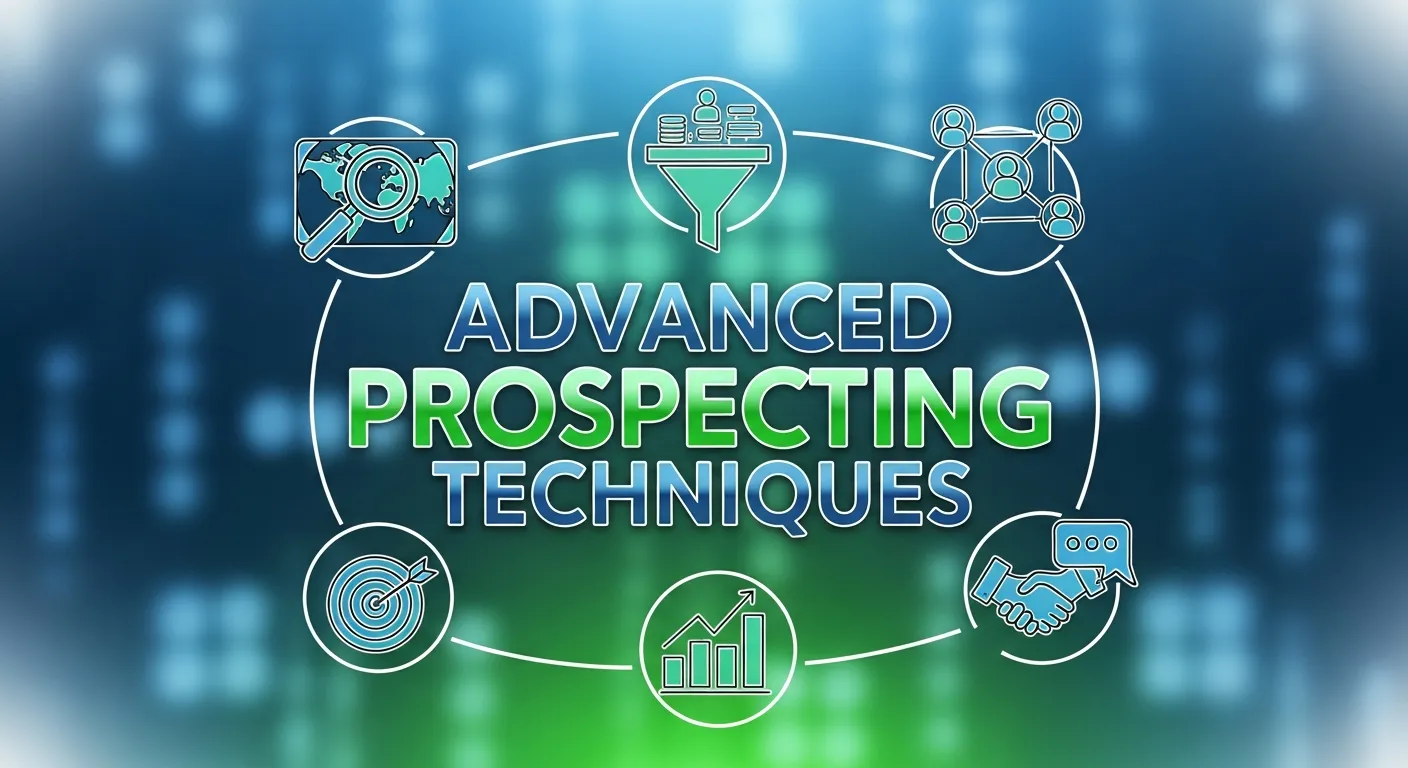 Data-driven SaaS outbound marketing prospecting dashboard showing intent signals and target account insights