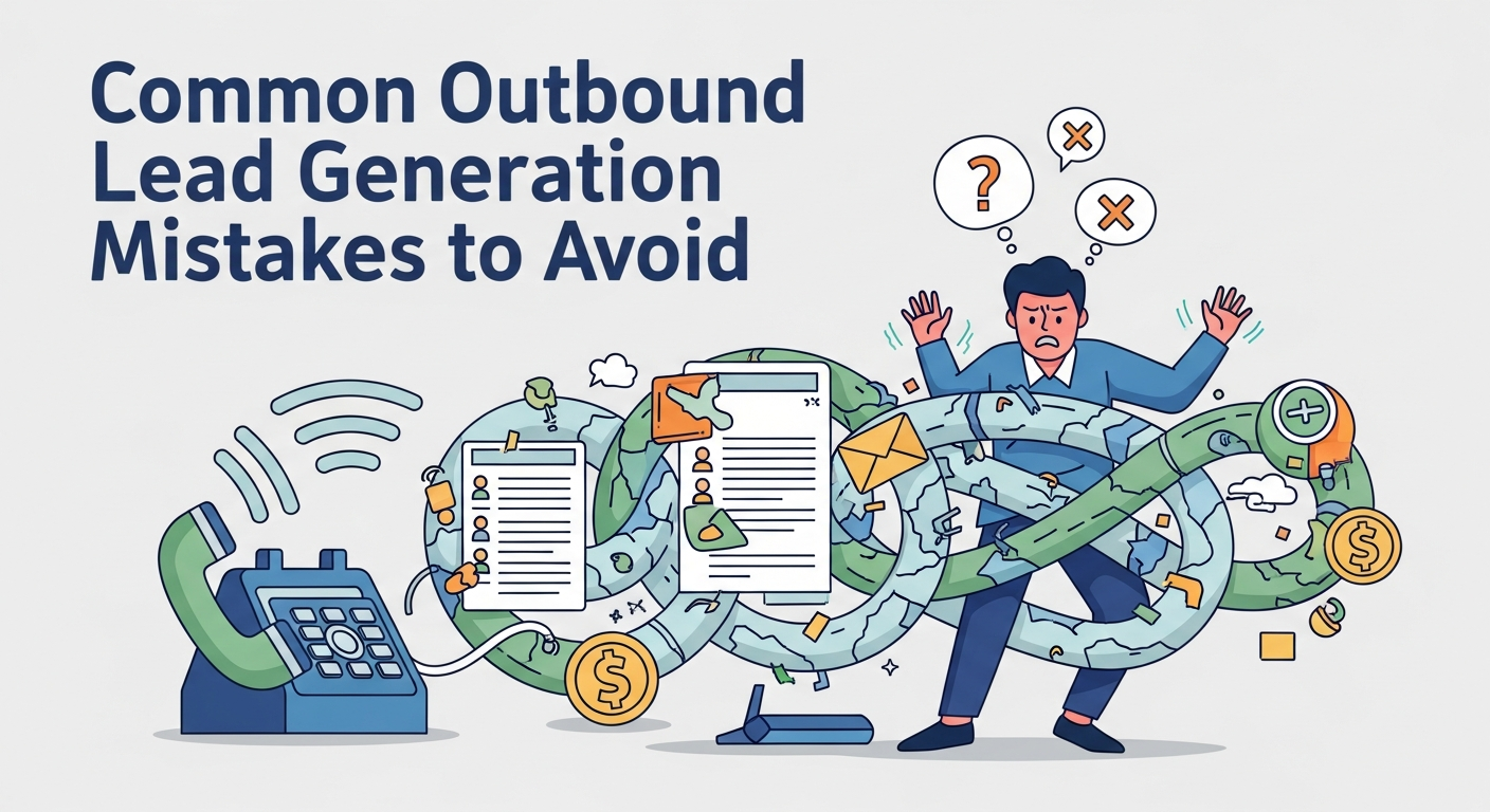 Outbound Lead Generation FAQ — marketers analyzing outbound campaign data and performance metrics.