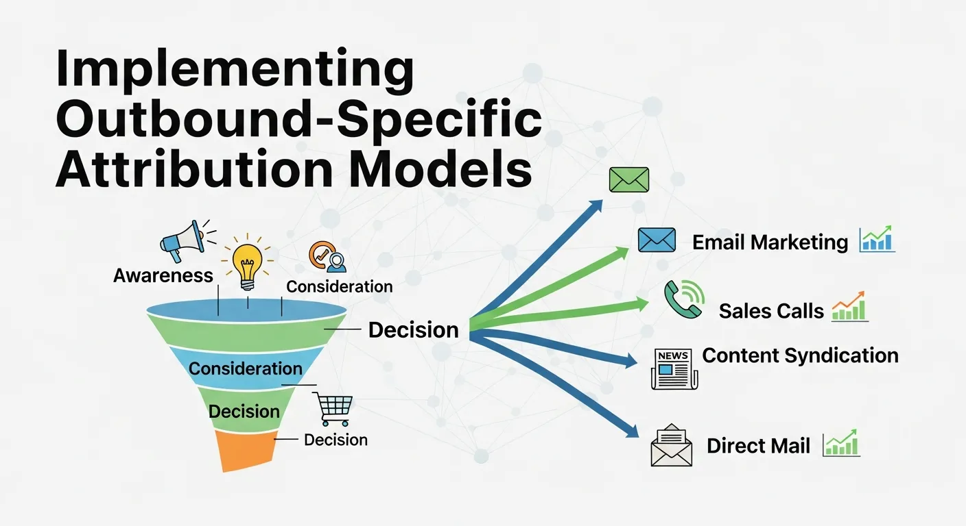 Implementing Outbound Specific Attribution Models