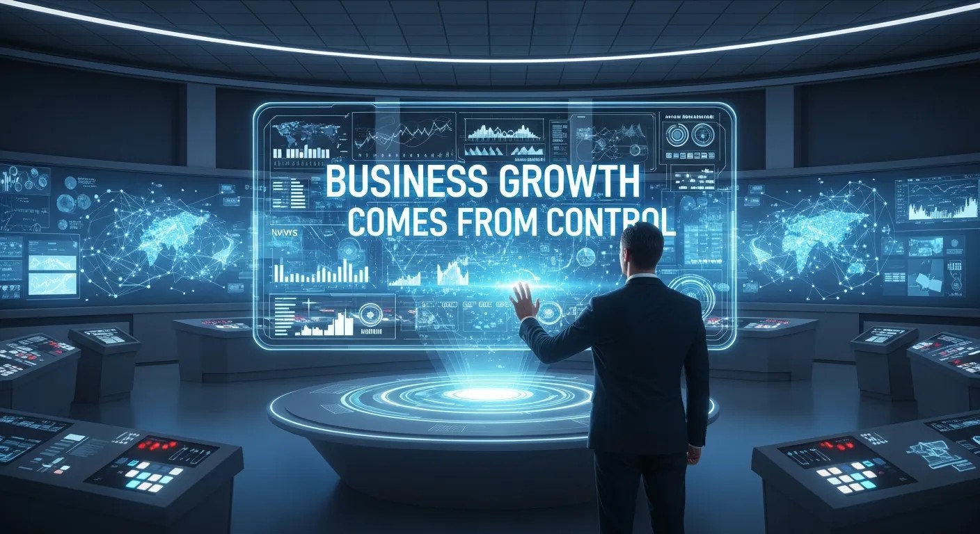 Business Growth Comes From Control
