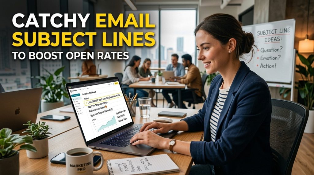 Catchy Email Subject Lines to Boost Open Rates