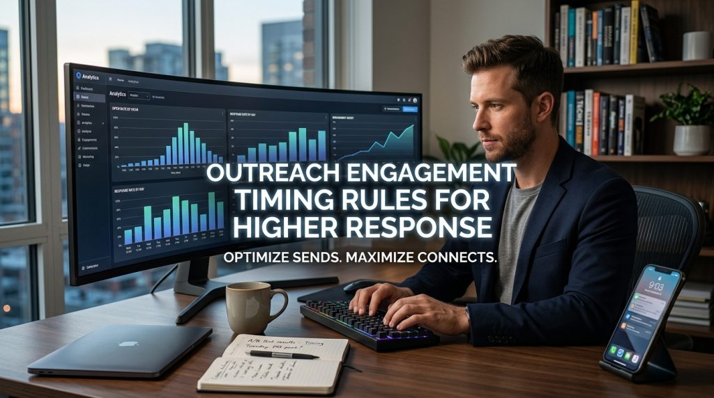 Outreach Engagement Timing Rules for Higher Response