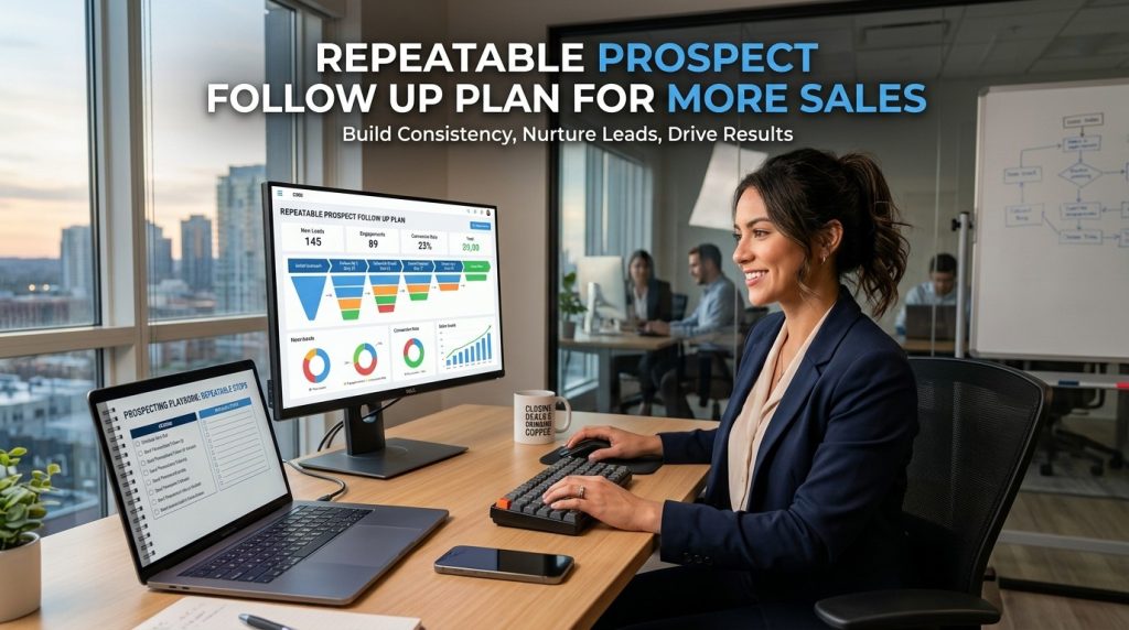 Repeatable Prospect Follow Up Plan for More Sales