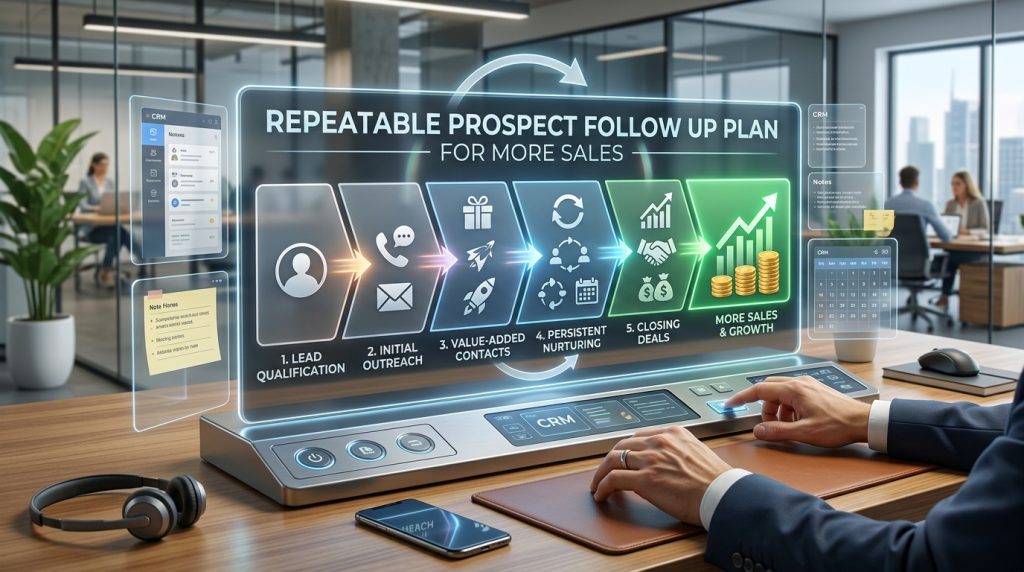 Repeatable Prospect Follow Up Plan for More Sales
