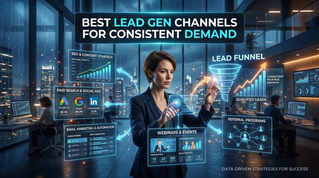 Best Lead Gen Channels for Consistent Demand