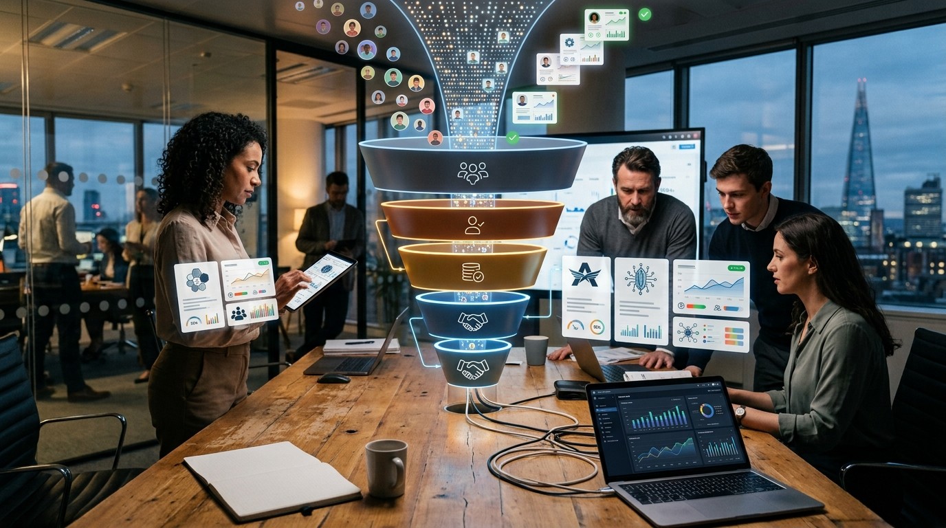 Audience quality and account selection
