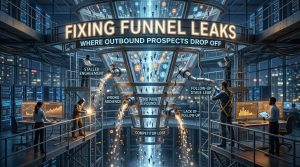 Fixing Funnel Leaks : Where Outbound Prospects Drop Off