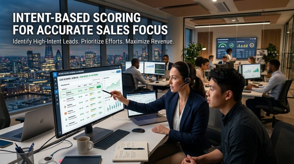 Intent-Based Scoring for Accurate Sales Focus