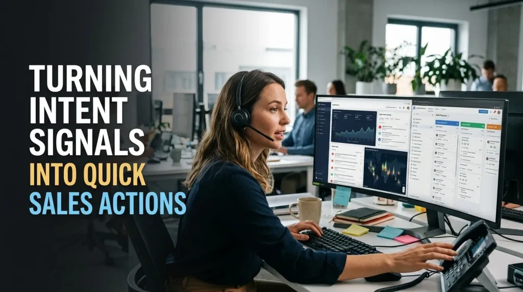 Turning Intent Signals into Quick Sales Actions